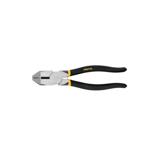 Pinza para electricista 9 uso rudo mango de PVC Pretul 22612