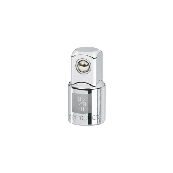 Adaptador para matraca de cuadro 3/8 a cuadro 1/2 Truper 13420