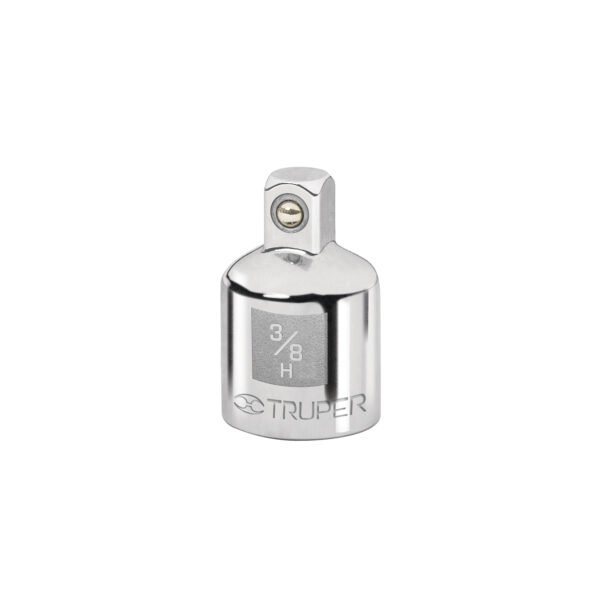 Adaptador para matraca de cuadro 3/8 a cuadro 1/4 Truper 13423