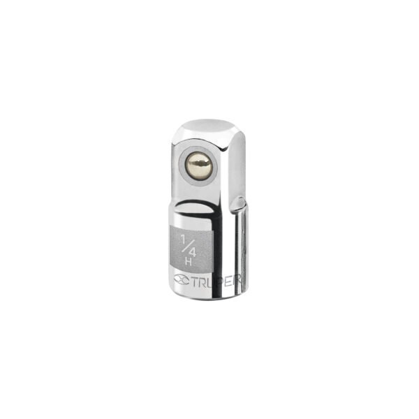 Adaptador para matraca de cuadro 1/4 a cuadro 3/8 Truper 13417