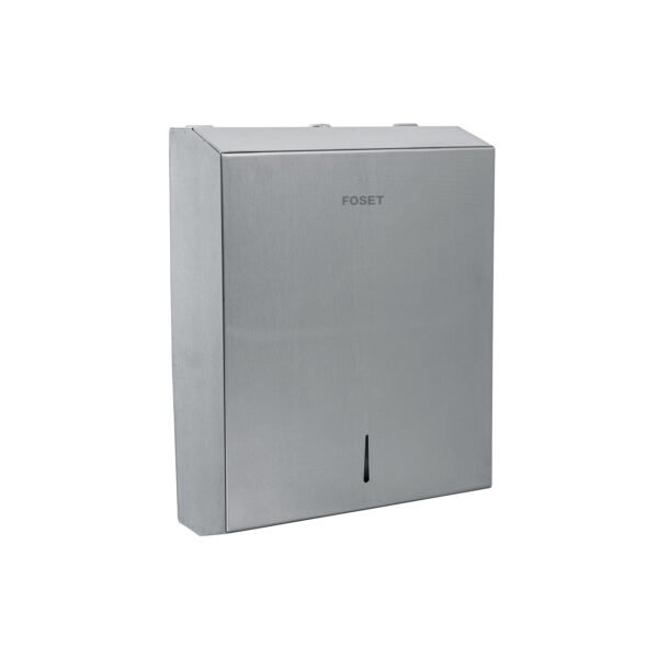 Dispensador de acero inox. para toallas de papel Foset 47933