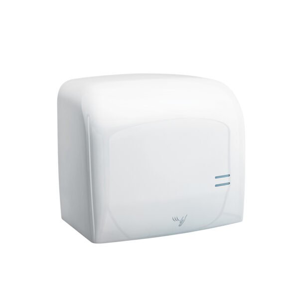 Secador de manos con sensor óptico acero blanco FOSET 49755