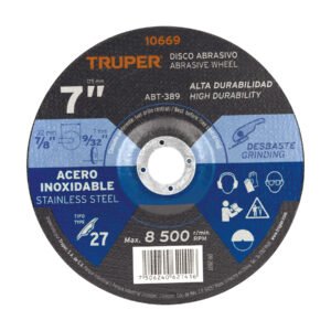 ABT-389.jpg Disco Tipo 27 de 7 x 7.2 mm desbaste de acero inoxidable 10669