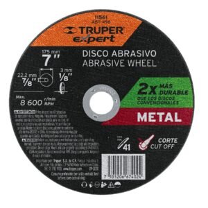 ABT-496.jpg Disco para corte de metal tipo 41 diámetro 7 Expert 11561