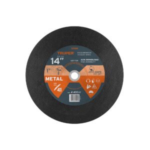 ABT-739.jpg Disco Tipo 41 de 14 x 3.1 mm para corte de metal TRUPER 12568