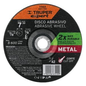 ABT-780.jpg Disco Tipo 42 de 7 x 32 mm corte metal Truper Expert 11565