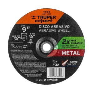 ABT-782.jpg Disco Tipo 42 de 9 x 32 mm corte metal Truper Expert 11554
