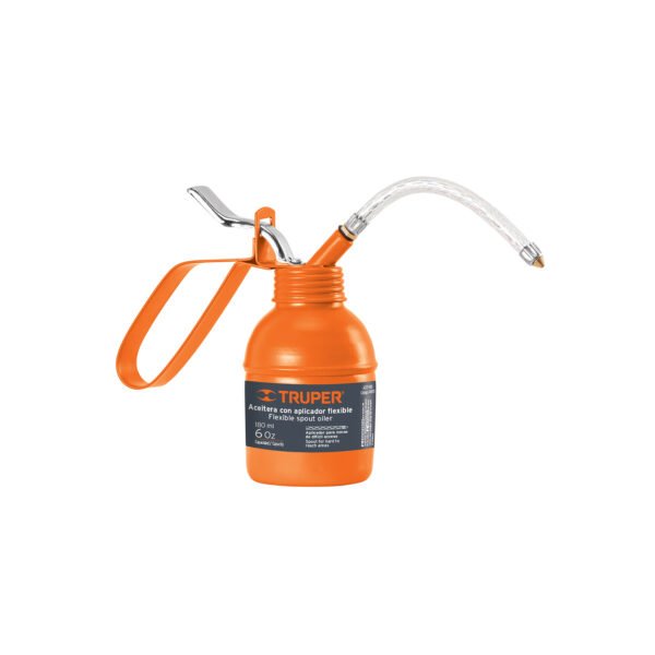 Aceitera de 180 ml (6 oz) con aplicador flexible Truper 14870