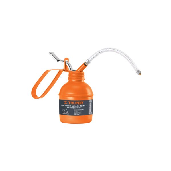 Aceitera de 300 ml (10 oz) con aplicador flexible Truper 14872
