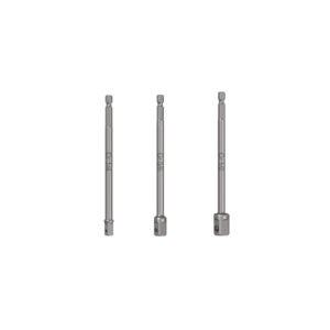 Juego de 3 adaptadores largos para dados de 1/4 3/8 y 1/2 19599