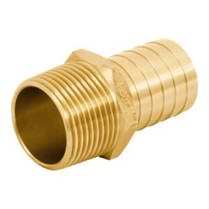 Adaptador macho de latón 1 para poliducto Foset 49307