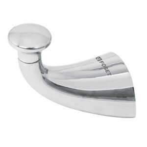 Gancho sencillo metálico para toalla Foset Aero 49635