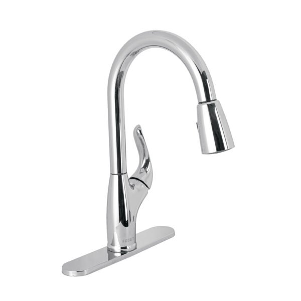 Monomando fregadero cromo nariz retractil FOSET AERO 44903