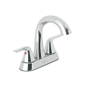 Mezcladora lavabo 4 cromo cuello alto palanca FOSET AERO 44889