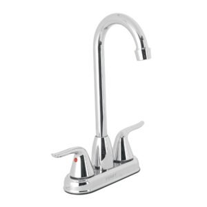 Mezcladora lavabo 4 cromo tipo bar palanca FOSET AERO 44898