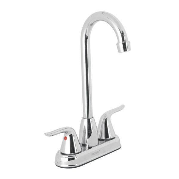 Mezcladora lavabo 4 cromo tipo bar palanca FOSET AERO 44898