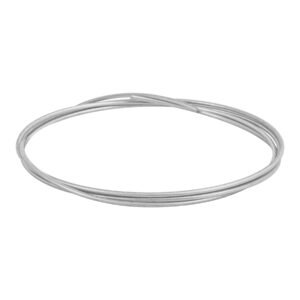 Rollo de 30 g de alambre galvanizado calibre 14.5 en bolsa 45121
