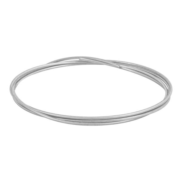 Rollo de 30 g de alambre galvanizado calibre 14.5 en bolsa 45121