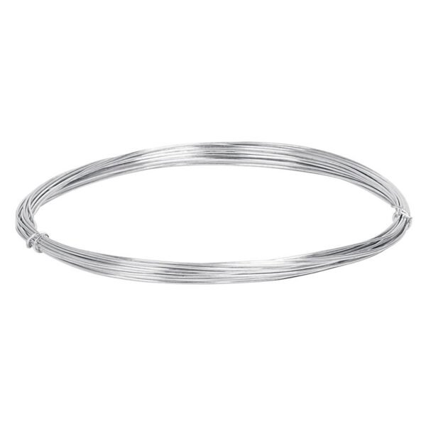Rollo de 30 g de alambre galvanizado calibre 22 en bolsa 45112