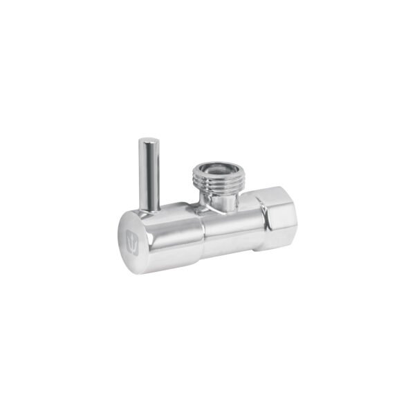 Llave angular 1/4 vuelta sin contratuerca maneral palanca 49114