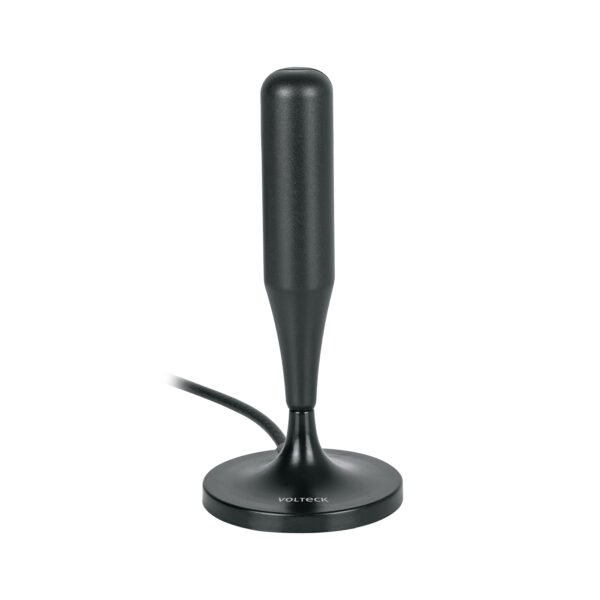 Antena de interior para TV HD base magnética 24 dB VOLTECK 49775