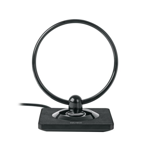 Antena de interior para TV HD tipo aro 28 dB VOLTECK 49774