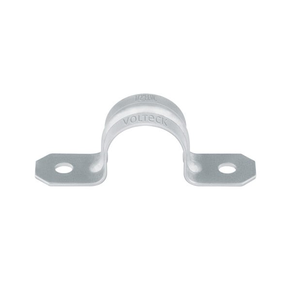Bolsa c/10 abrazaderas tipo omega 1/2 p/tubo pared gruesa 44464