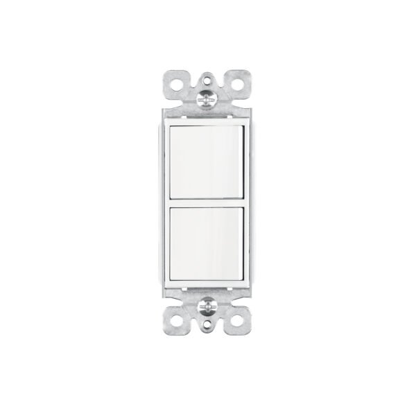 Interruptor dúplex 1 sencillo y 1 de 3 vías línea Classic 46337