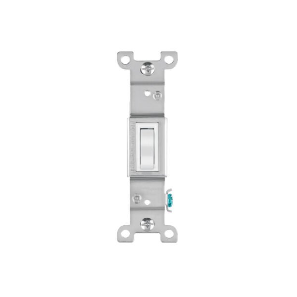 Interruptor vertical de palanca Standard blanco Volteck 47727