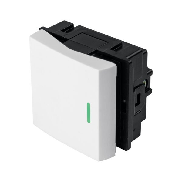 Interruptor sencillo de 1.5 módulos línea Toledo Basic 29044