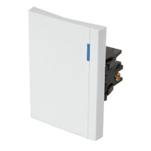 Interruptor de 3 vías 3 módulos línea Española blanco 47050