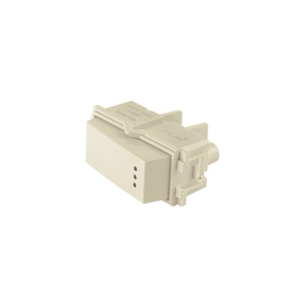 Interruptor sencillo con luz piloto línea Italiana marfil 48055