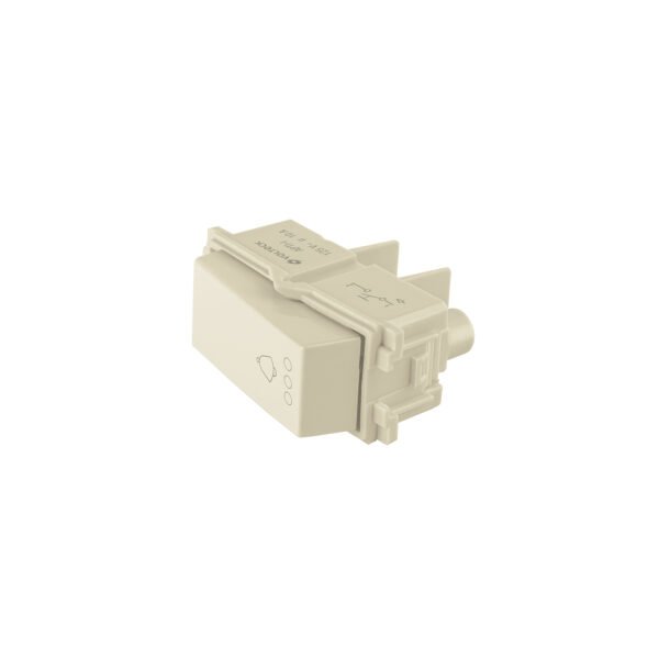 Interruptor para timbre línea Italiana color marfil 48099