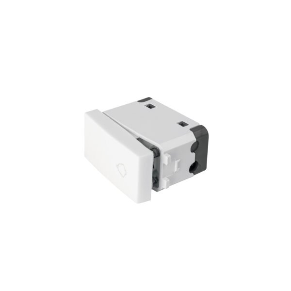 Interruptor para timbre línea Oslo color blanco Volteck 48323