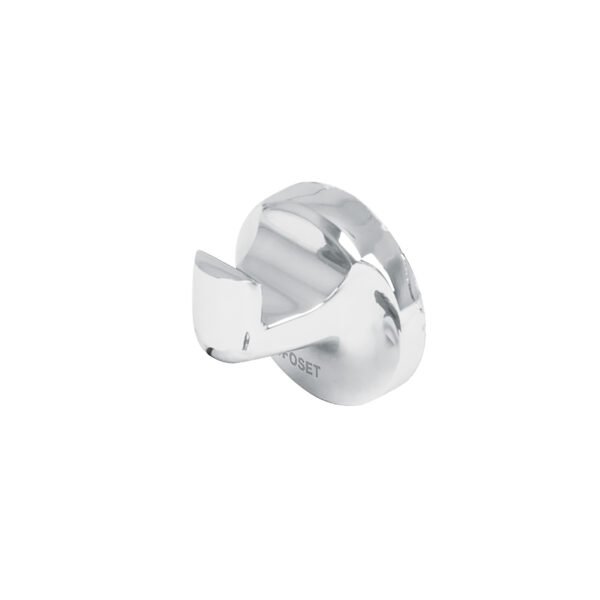 Gancho sencillo metálico para toalla Foset Aqua 49399