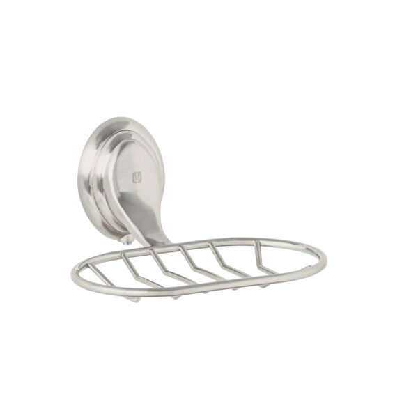 Jabonera metálica satín Foset Aqua 45990