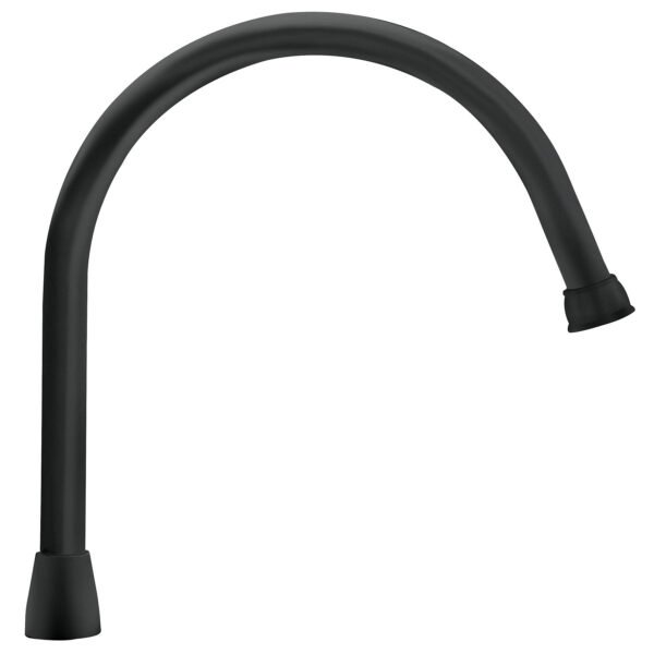 Cuello largo para mezcladora de fregadero negro mate Aqua 46727