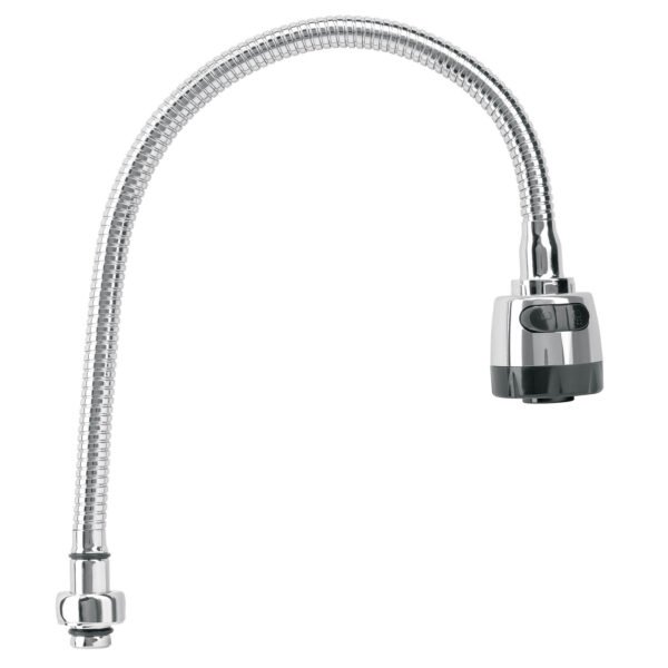 Cuello flexible para mezcladora de fregadero cromo Aqua 49821