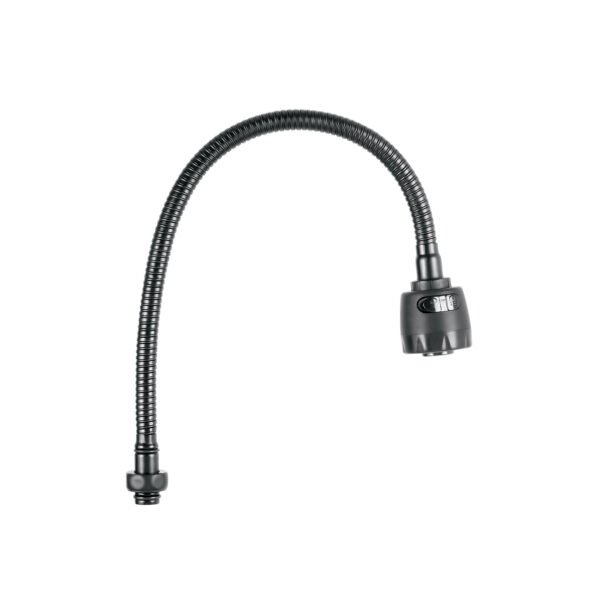 Cuello flexible para mezcladora de fregadero negro AQUA 45948