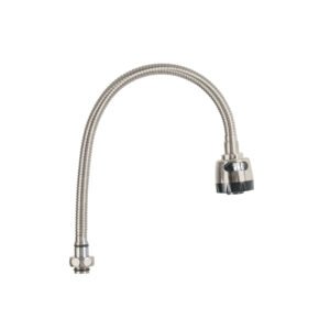 Cuello flexible para mezcladora de fregadero satín AQUA 45885
