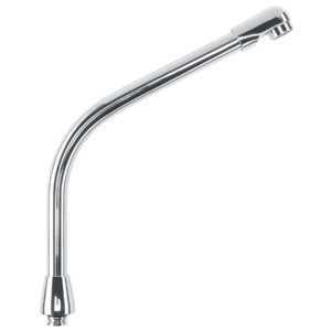 Cuello tipo cobra para mezcladora de fregadero cromo Aqua 46728