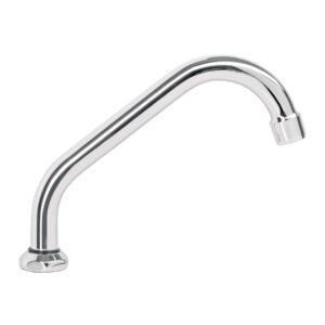 Cuello corto para mezcladora de fregadero cromo Aqua 49360