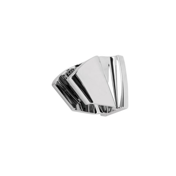 Soporte a pared cromo Foset Riviera 49956