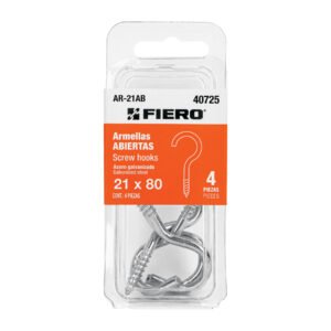 AR-21AB.jpg Blíster con 4 armellas abiertas de 21 x 80 Fiero 40725