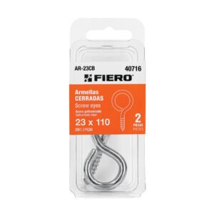 AR-23CB.jpg Blíster con 2 armellas cerradas de 23 x 110 Fiero 40716