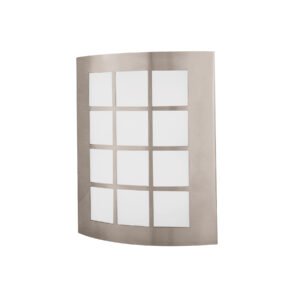 ARB-003L.jpg Arbotante decorativo de LED 15 W acero inoxidable luz cálida 48011