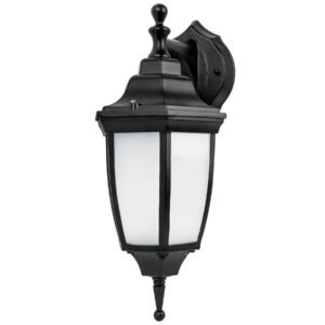 ARB-103L.jpg Arbotante de LED 8 W tipo farol suspendido negro Volteck 46342