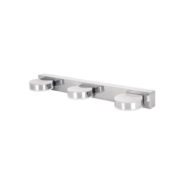 Arbotante decorativo de LED 10 W con 3 spots para baño 46346