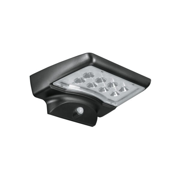 Arbotante solar LED 4 W con sensor de movimiento Volteck 49073