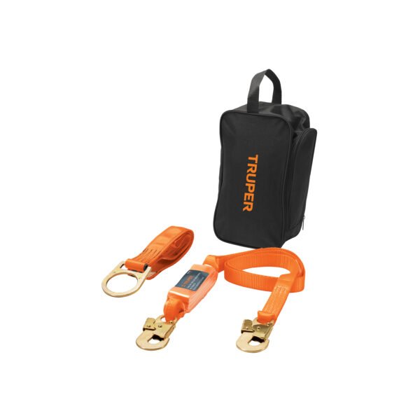 Kit contra caídas con arnés de un anillo Truper 100888